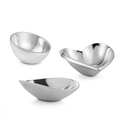 Serveware Nambé Nambe Alloy Bowls | Classic Alloy Mini Bowl Bundle