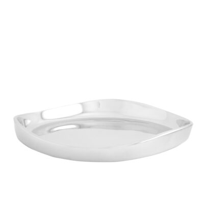 Serveware Nambé Trays & Platters | Billow Round Tray – 13In.