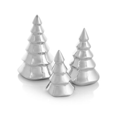 Decor Nambé  | Mini Christmas Trees (Set Of 3)