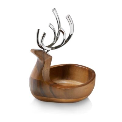 Decor Nambé  | Reindeer Candy Dish