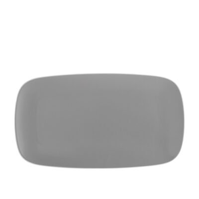 Serveware Nambé Trays & Platters | Pop Rectangular Platter – Slate