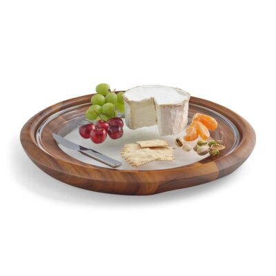 Serveware Nambé Cheese Boards | Cooper Cheese Tray W/ Knife