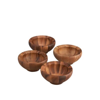 Serveware Nambé Salad Bowls | Yaro Salad Bowls (Set Of 4)