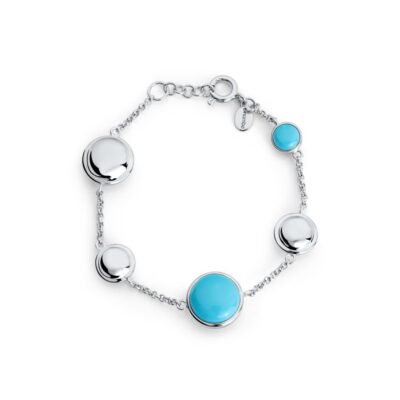 Jewelry Nambé Bracelets | Marina Pebble Station Silver Bracelet