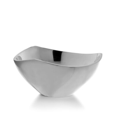 Serveware Nambé Nambe Alloy Bowls | Tri-Corner Bowl – 9In.