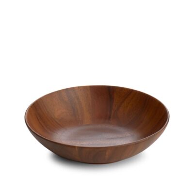 Serveware Nambé Salad Bowls | Skye Wood Individual Salad Bowl