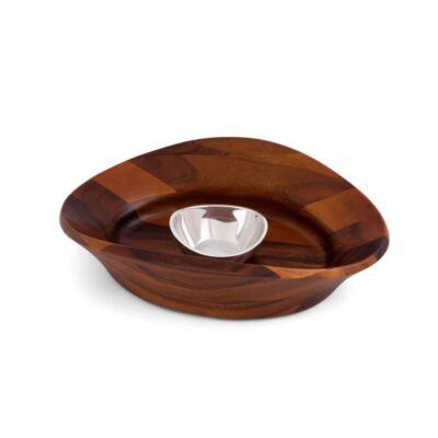 Serveware Nambé Chip & Dip | Ripple Chip & Dip