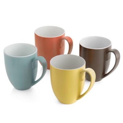 Dining Nambé Coffee & Tea | Pop Colours Mugs (Set Of 4)