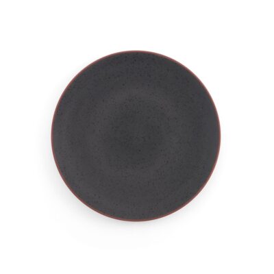 Serveware Nambé Trays & Platters | Taos Round Serving Platter Onyx