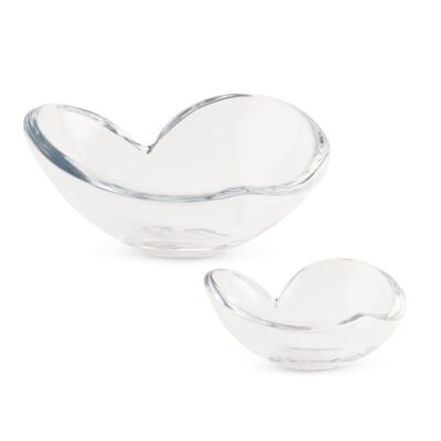 Serveware Nambé Glass Bowls | Glass Heart Bundle