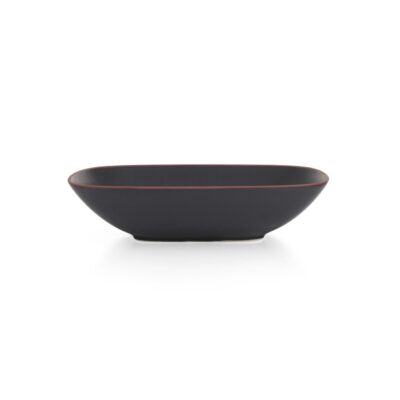 Serveware Nambé Serving Bowls | Taos Soft Square Serving Bowl Onyx