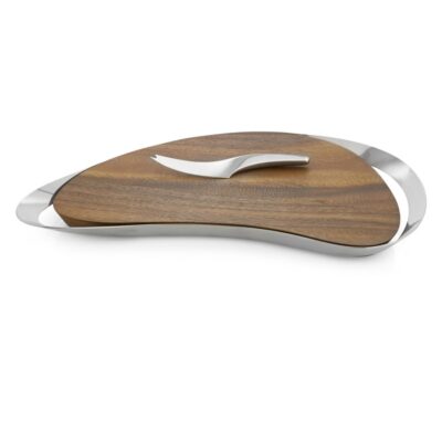 Serveware Nambé Cheese Boards | Pulse Cheese Board W/ Knife