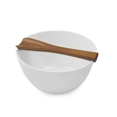 Serveware Nambé Salad Bowls | Quatro Salad Bowl W/ Servers