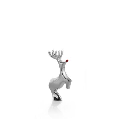 Decor Nambé  | Miniature Red-Nosed Reindeer