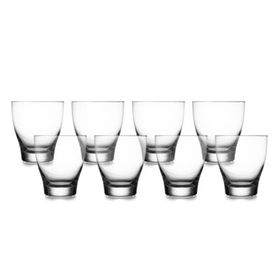 Dining Nambé Glassware | Vie Double Old Fashioned Glasses (Set Of 8)