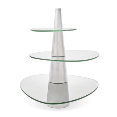 Serveware Nambé Cake Plates | Cortina 3-Tiered Server