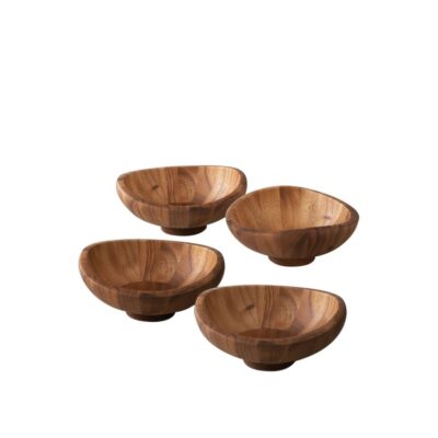 Serveware Nambé Salad Bowls | Butterfly Salad Bowls (Set Of 4)