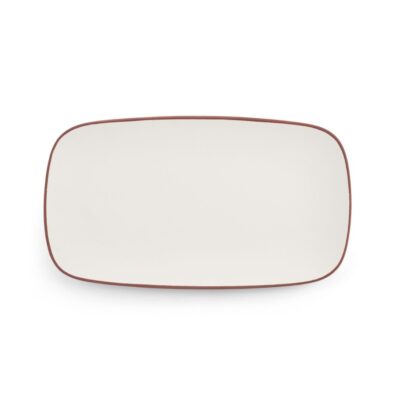 Serveware Nambé Trays & Platters | Taos Soft Rectangular Platter Agate