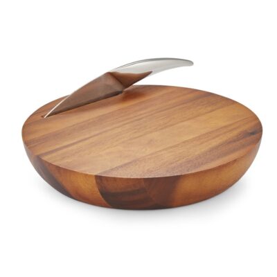 Serveware Nambé Cheese Boards | Harmony Cheese Board W/ Knife